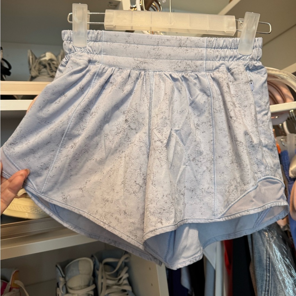 Light Blue Lululemon Shorts